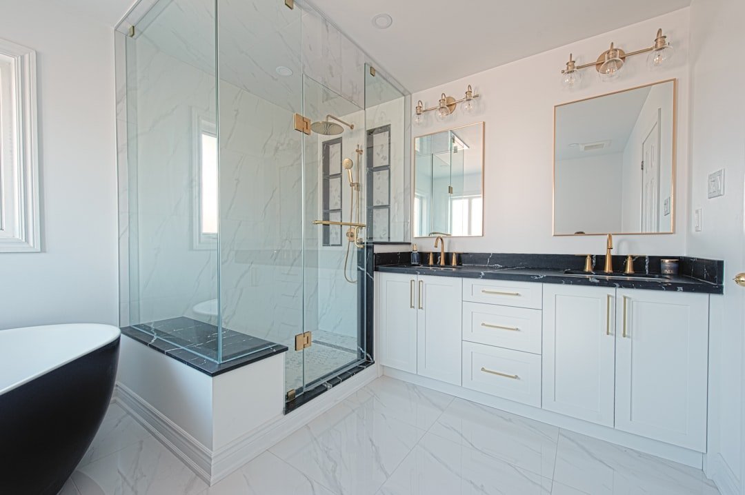 A smart walk-in shower combines advanced technology with sleek, accessible design to create a personalized, spa-like bathing experience. Featuring digital controls, it allows precise adjustment of water temperature, pressure, and flow, with customizable presets for multiple users. Voice or touch-activated systems enable hands-free operation, ensuring comfort and convenience from the moment you step in Get a free quote